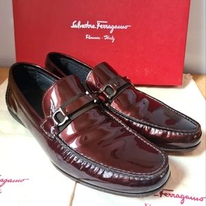 Salvatore FERRAGAMO Bond 2 fondente patent